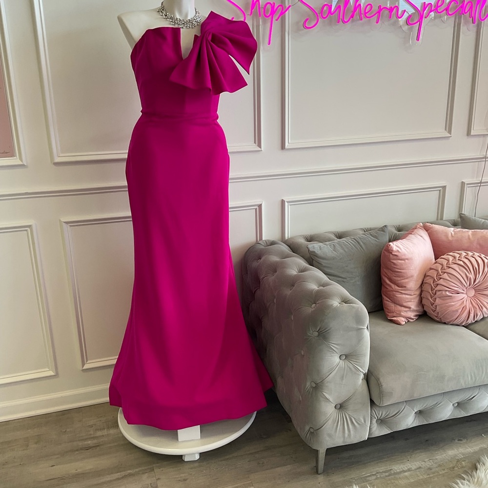Fuchsia Jovani dress